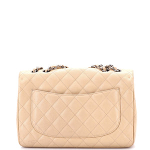 Classic Single Flap Bag Quilted Caviar Jumbo