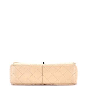 Classic Single Flap Bag Quilted Caviar Jumbo