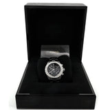 J12 Chronograph Automatic Watch Ceramic and Stainless Steel with Diamond Bezel 41