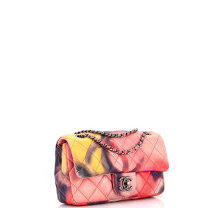 Flower Power Flap Bag Quilted Lambskin Small