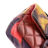 Flower Power Flap Bag Quilted Lambskin Small