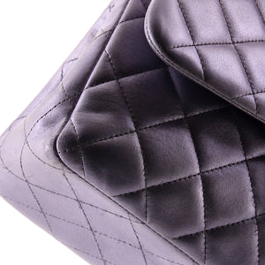 Classic Double Flap Bag Quilted Iridescent Lambskin Jumbo