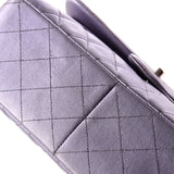 Classic Double Flap Bag Quilted Iridescent Lambskin Jumbo