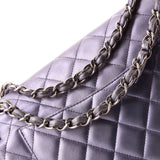 Classic Double Flap Bag Quilted Iridescent Lambskin Jumbo
