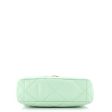 19 Flap Bag Quilted Leather Medium