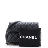 My Precious Pearls Chain Flap Bag Quilted Lambskin Medium