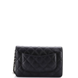 Wallet on Chain Quilted Lambskin