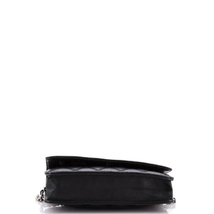 Wallet on Chain Quilted Lambskin