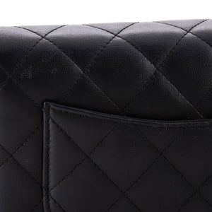 Wallet on Chain Quilted Lambskin
