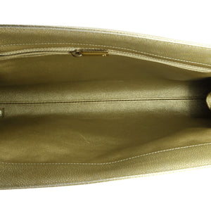 CC Frame Clutch Quilted Caviar Large