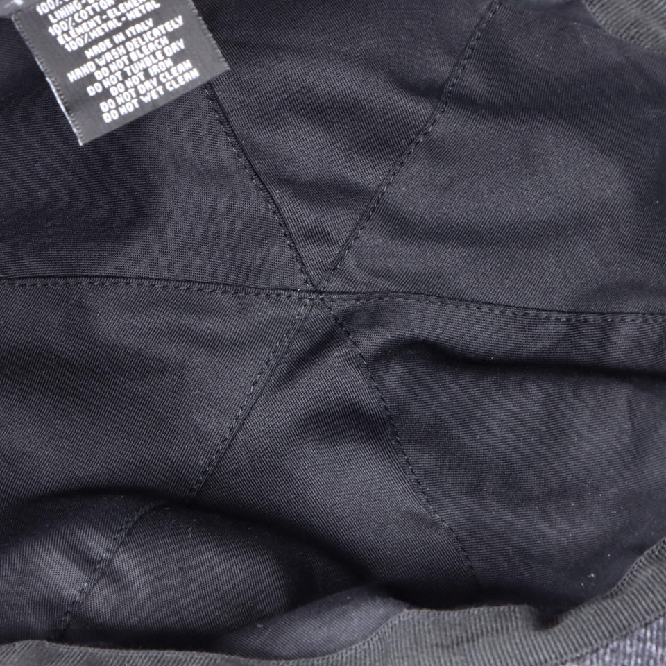 Denim Mood Baseball Cap Logo Printed Denim