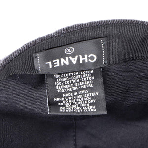 Denim Mood Baseball Cap Logo Printed Denim