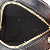 About Pearls Round Clutch with Chain Quilted Lambskin Mini