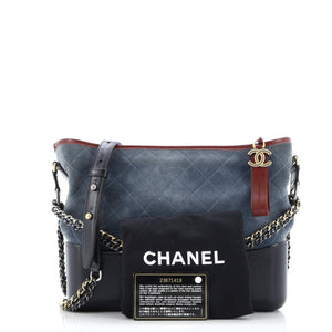 Gabrielle Hobo Quilted Suede Medium