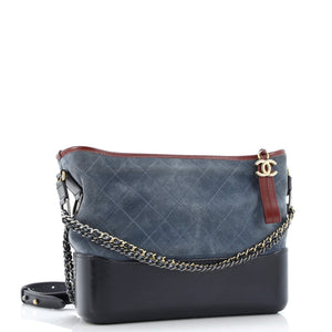 Gabrielle Hobo Quilted Suede Medium