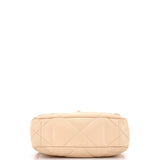 19 Flap Bag Quilted Leather Medium