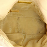 19 Flap Bag Quilted Leather Medium