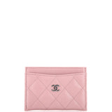 Classic Card Holder Quilted Caviar