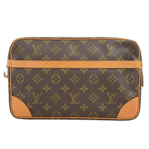 Louis Vuitton Compiegne 28  Canvas Clutch Bag