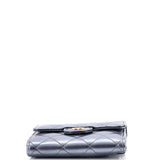CC Compact Classic Flap Wallet Quilted Lambskin