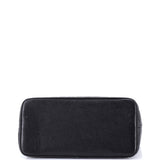 Medallion Tote Quilted Caviar