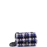 Classic Single Flap Bag Quilted Tweed Mini