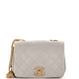 On And On Full Flap Bag Quilted Lambskin Small