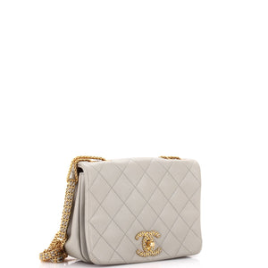 On And On Full Flap Bag Quilted Lambskin Small