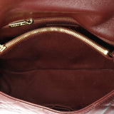 Coco Top Handle Bag Quilted Caviar Small