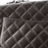 Vintage Classic Single Flap Bag Quilted Caviar Jumbo
