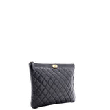 Boy O Case Clutch Quilted Caviar Medium