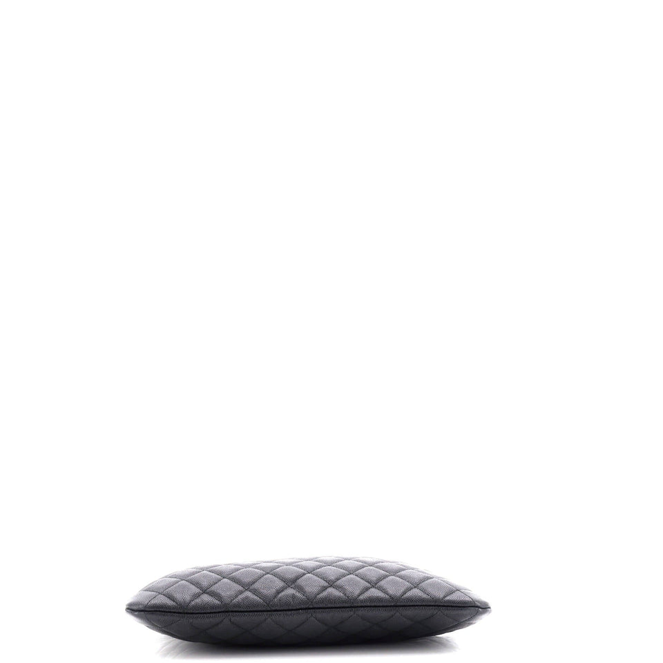 Boy O Case Clutch Quilted Caviar Medium