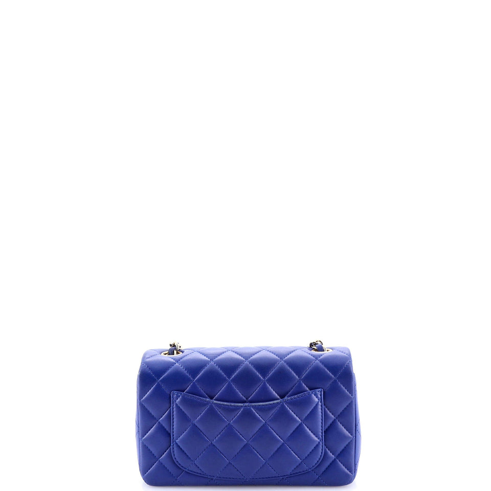 Classic Single Flap Bag Quilted Lambskin Mini