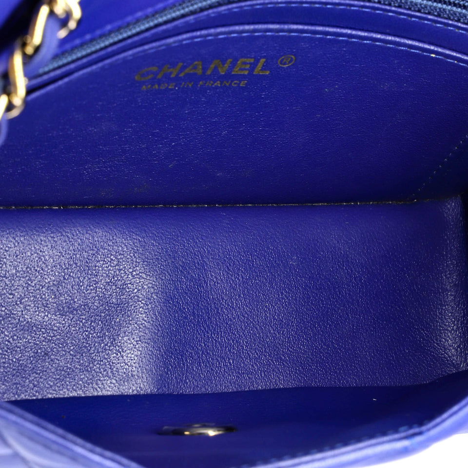 Classic Single Flap Bag Quilted Lambskin Mini