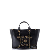Deauville Tote Studded Caviar Small