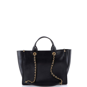 Deauville Tote Studded Caviar Small