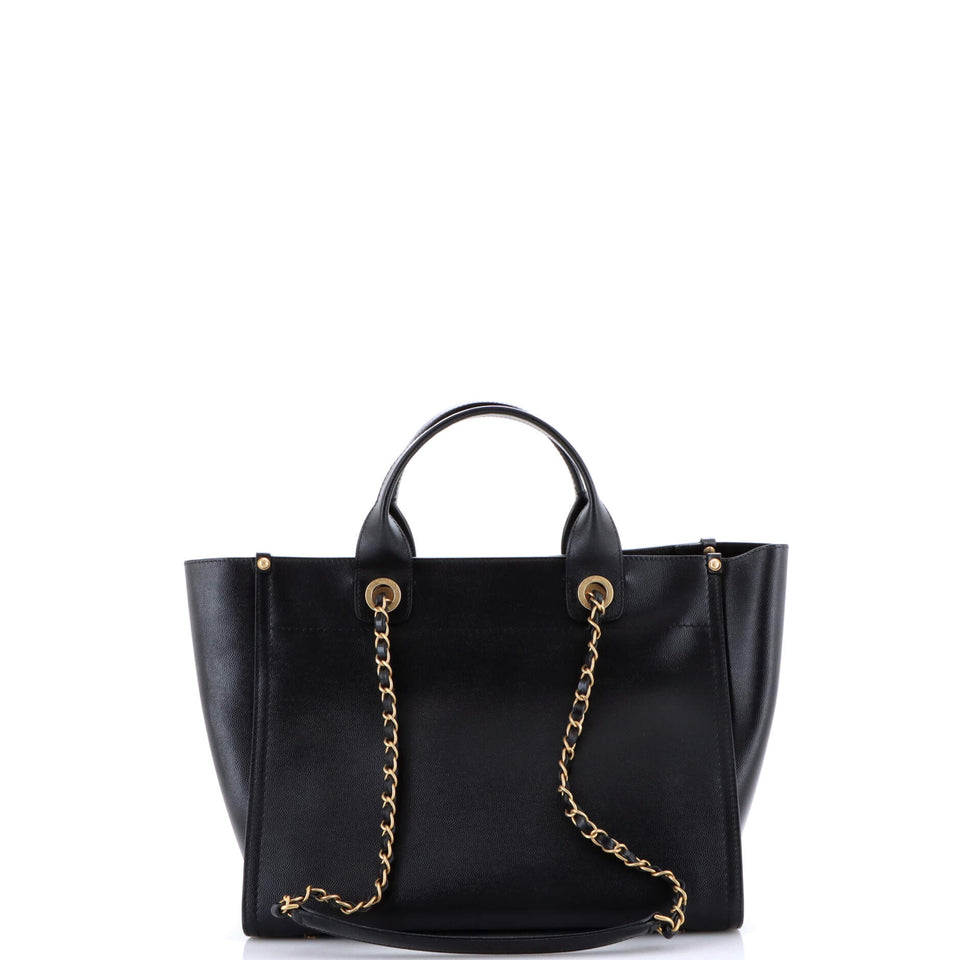 Deauville Tote Studded Caviar Small