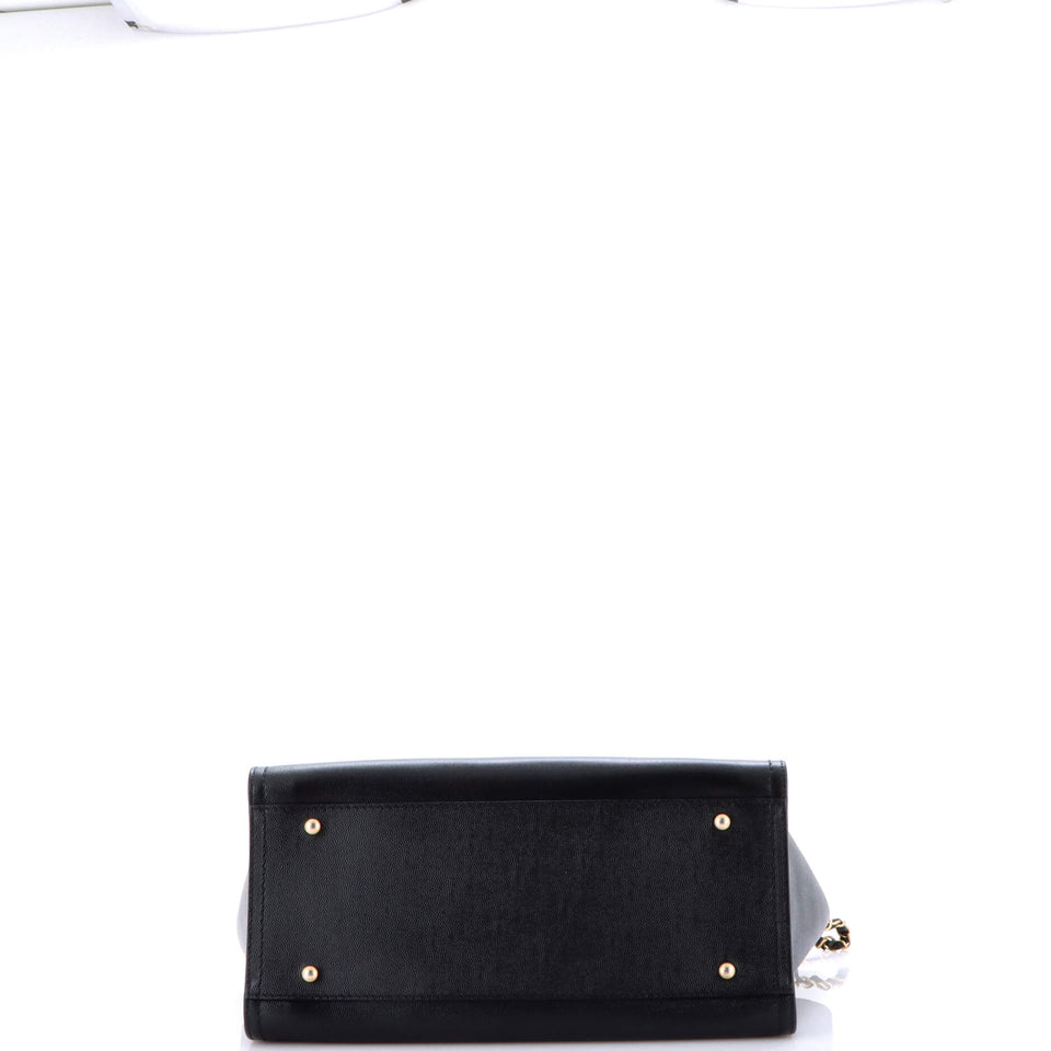Deauville Tote Studded Caviar Small