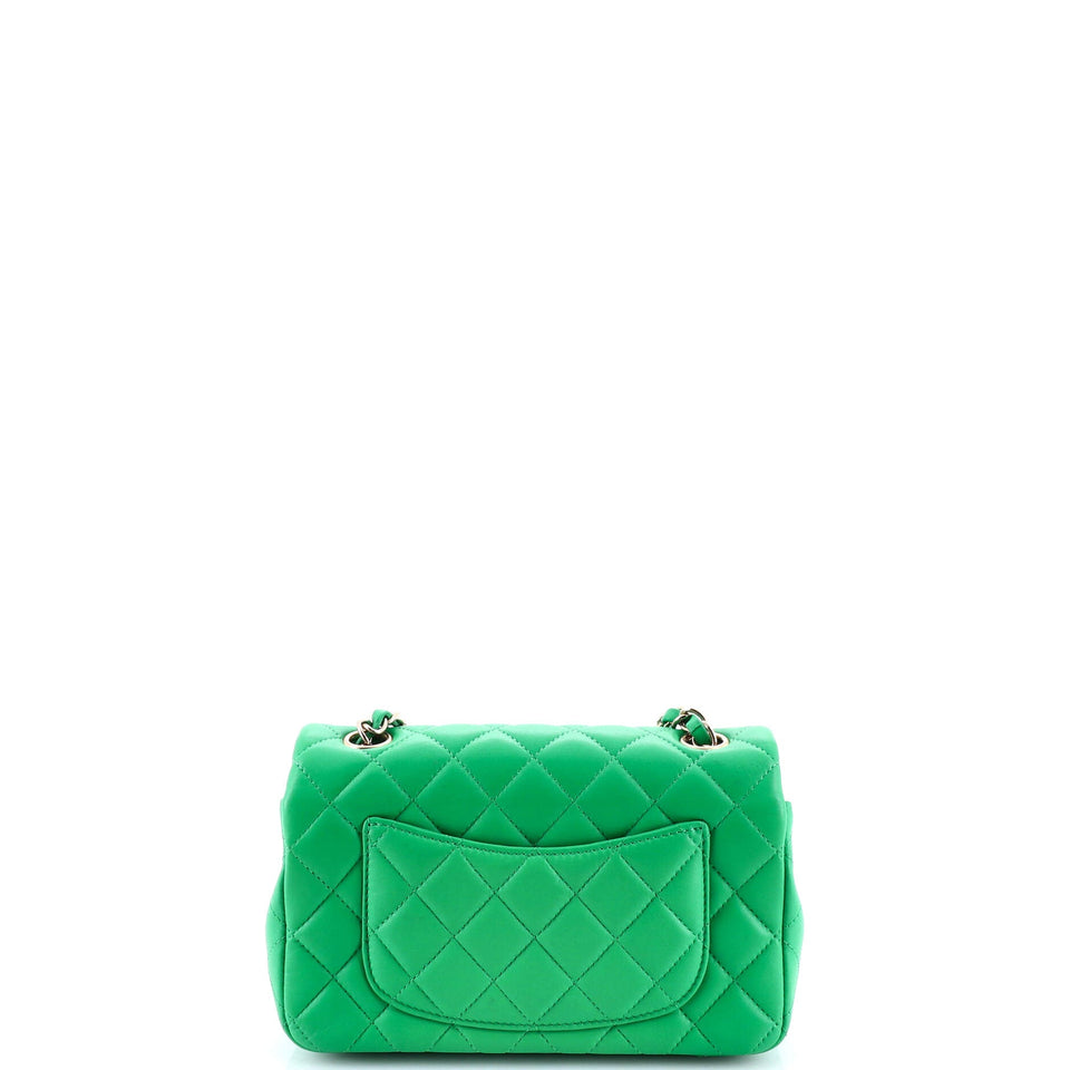 Classic Single Flap Bag Quilted Lambskin Mini