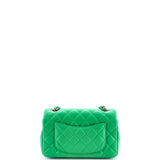 Classic Single Flap Bag Quilted Lambskin Mini