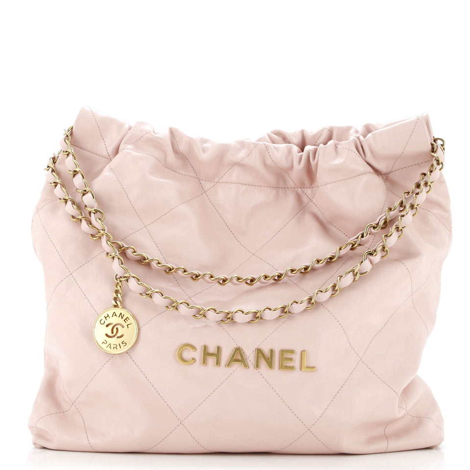 22 Chain Hobo Quilted Calfskin Medium