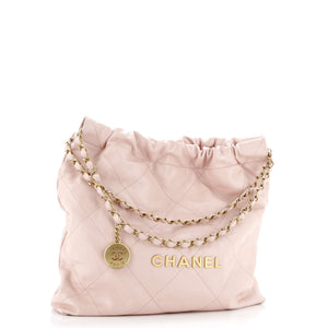 22 Chain Hobo Quilted Calfskin Medium