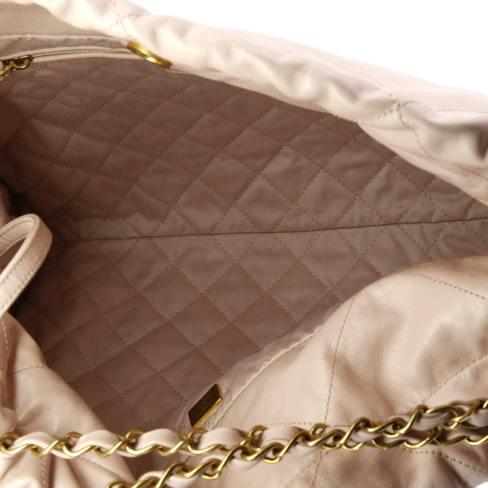 22 Chain Hobo Quilted Calfskin Medium