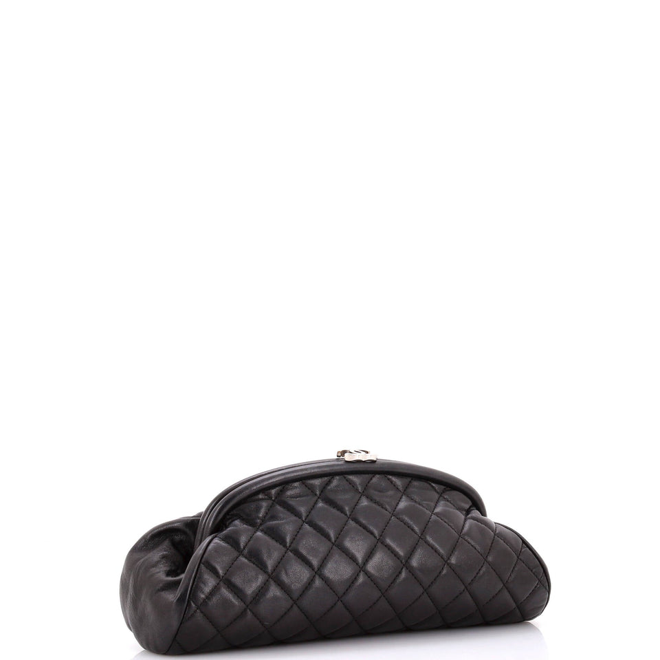 Timeless Clutch Quilted Lambskin