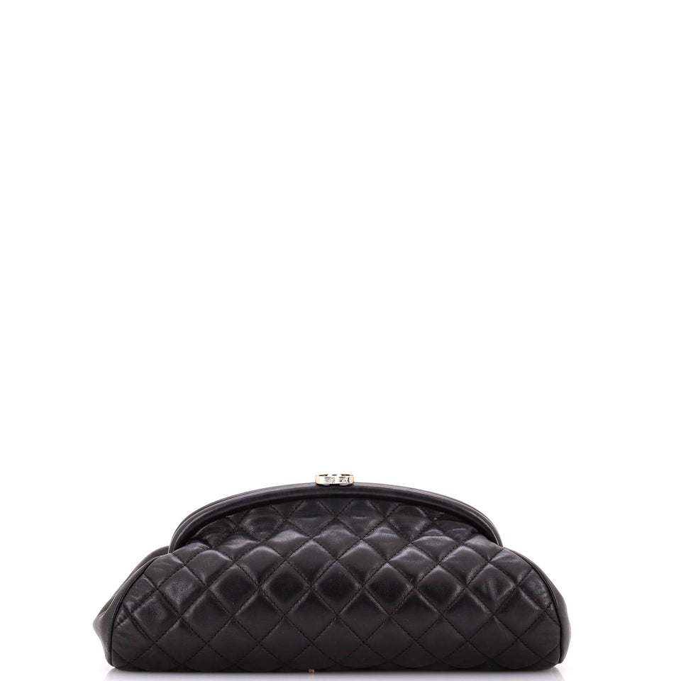 Timeless Clutch Quilted Lambskin