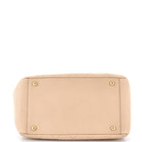 Petite Timeless Tote Quilted Caviar