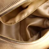Petite Timeless Tote Quilted Caviar