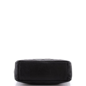 Petite Shopping Tote Quilted Caviar