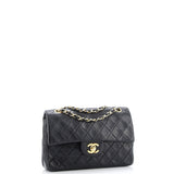 Vintage Classic Double Flap Bag Quilted Lambskin Small