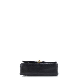 Vintage Classic Double Flap Bag Quilted Lambskin Small